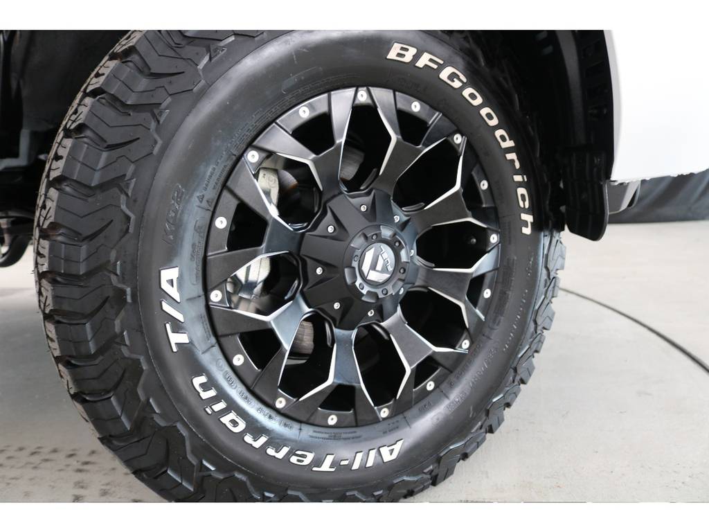 新品１７インチＦＵＥＬホイール＆BFグッドリッチA/T☆