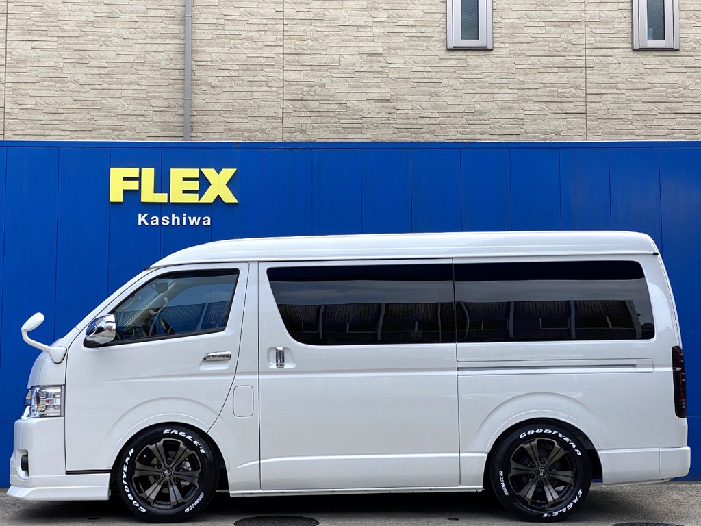 メーカーオプション パワースライドドア完備！！フルエアロなどの追加オーダーもお任せください！！