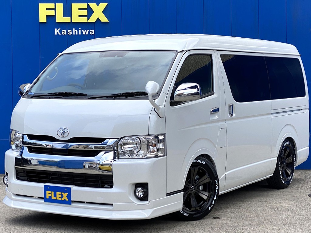 新車ハイエースワゴンＧＬ ＦＬＥＸオリジナルＶｅｒ２ ツインナビパッケージが入庫しました！！
