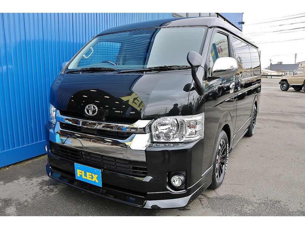 惜しみなくカスタムさせて頂いたお車になります！お気軽にランクルハイエース石川店までお問い合わせ下さい(^^♪