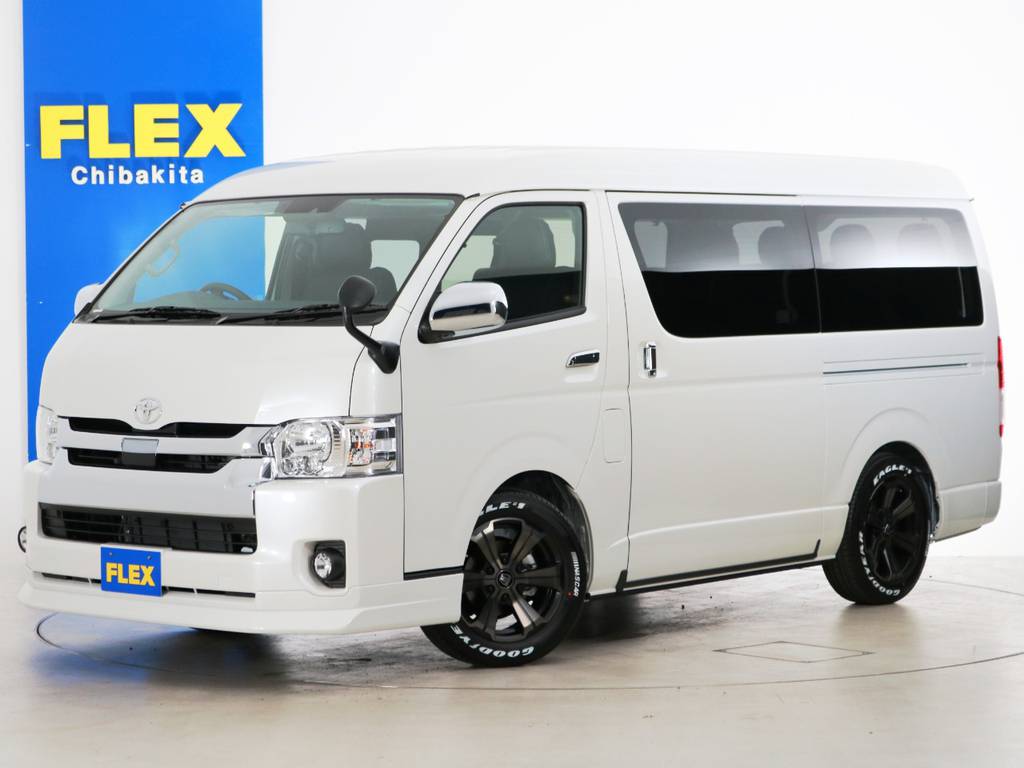 新車未登録　ハイエースワゴンＧＬ　ガソリン４ＷＤ　内装アレンジ【アレンジＡ－Ｓ】！