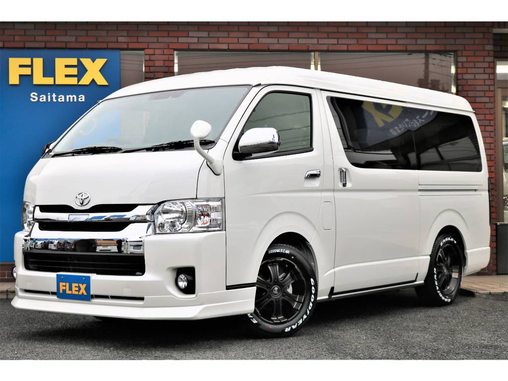 新車ハイエースワゴンＧＬ４ＷＤシートアレンジＡＳ完成！！