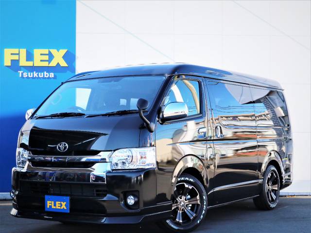 新車ハイエースＷ「ＧＬ」１０人乗り２ＷＤガソリン車！ライトカスタムが完成致しました！