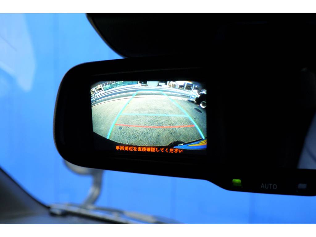 メーカーオプション リア防眩バックカメラミラー完備！！