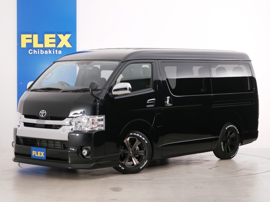 新車未登録　ハイエースワゴンＧＬ　ガソリン２ＷＤ　ＦＬＥＸオリジナル内装アレンジ【Ｖｅｒ１】！