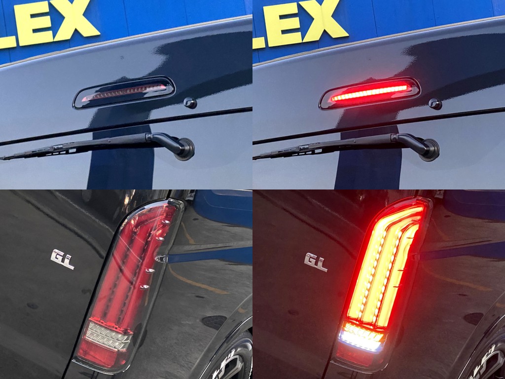 ＦＬＥＸオリジナル ＵＬＴＩＭＡＴＥ ＬＥＤアイマウント＆ＬＥＤテールレンズを装着！！ＵＬＴＩＭＡＴＥ ＬＥＤテールは流れるシーケンシャルウインカー機能付！！