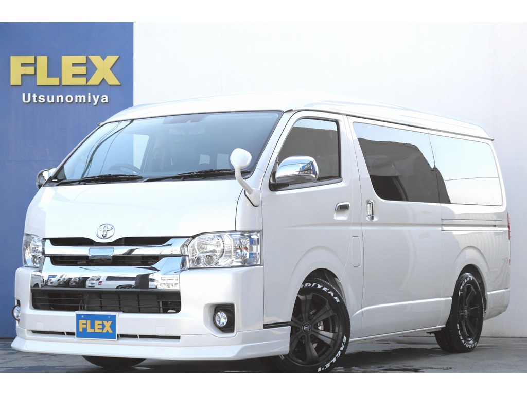 新車　ＴＳＳ付き　ハイエース　ワゴンＧＬ　内装架装Ｒ１が完成しましたよ！！