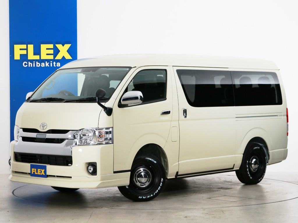 新車未登録　ハイエースワゴンＧＬ　ガソリン４ＷＤ　ＦＬＥＸオリジナル内装アレンジ【アレンジＲ１】！