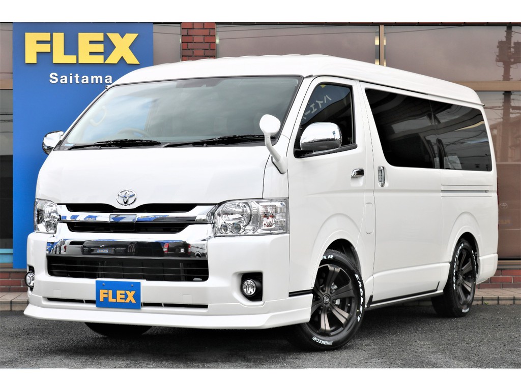 新車未登録　ハイエースワゴンＧＬ　ガソリン４ＷＤ　ＦＬＥＸオリジナル内装アレンジ【Ｖｅｒ１】！