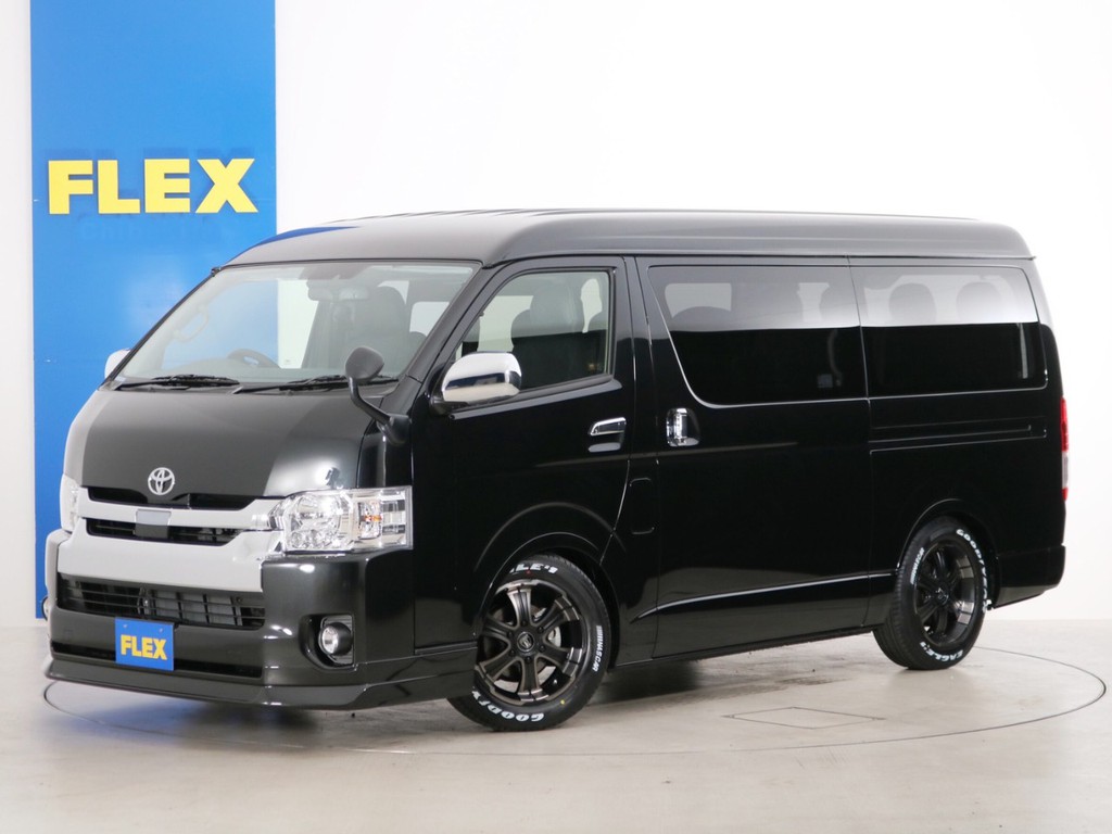 新車未登録　ハイエースワゴンＧＬ　ガソリン２ＷＤ　ＦＬＥＸオリジナル内装アレンジ【Ｖｅｒ２】！