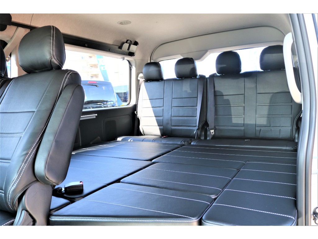 ワンタッチでベットモードへアレンジ可能！