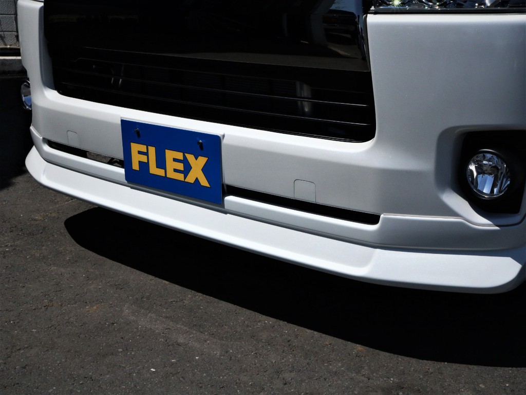 ＦＬＥＸオリジナルデルフィーノラインフロントスポイラー！