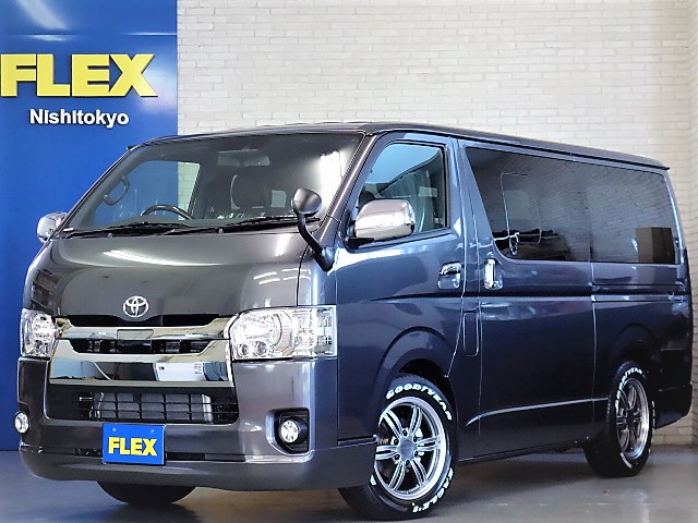 新車ハイエースＶダークプライムⅡ２８００ディーゼルナビパッケージ完成致しました！！