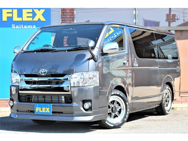 新車ハイエース特別仕様車ダークプライムⅡ！人気のライトカスタムパッケージ完成♪