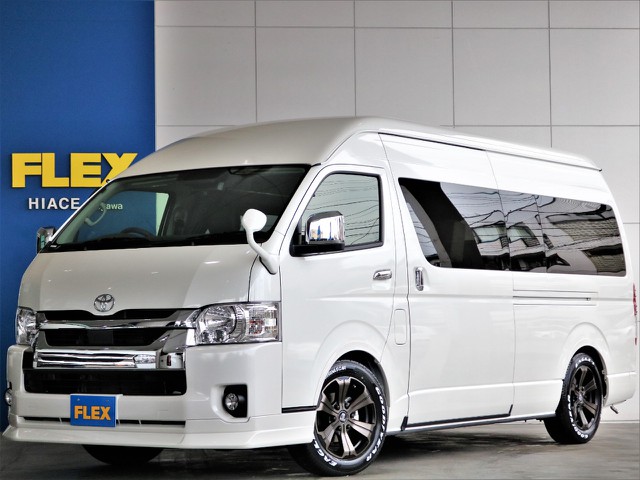 新車　【FLEXキャンピング　タイプ１】使い勝手を求めて製作されたスーパーロングタイプ１♪内外装フル装備です！キャンピングでは珍しい即納車可
