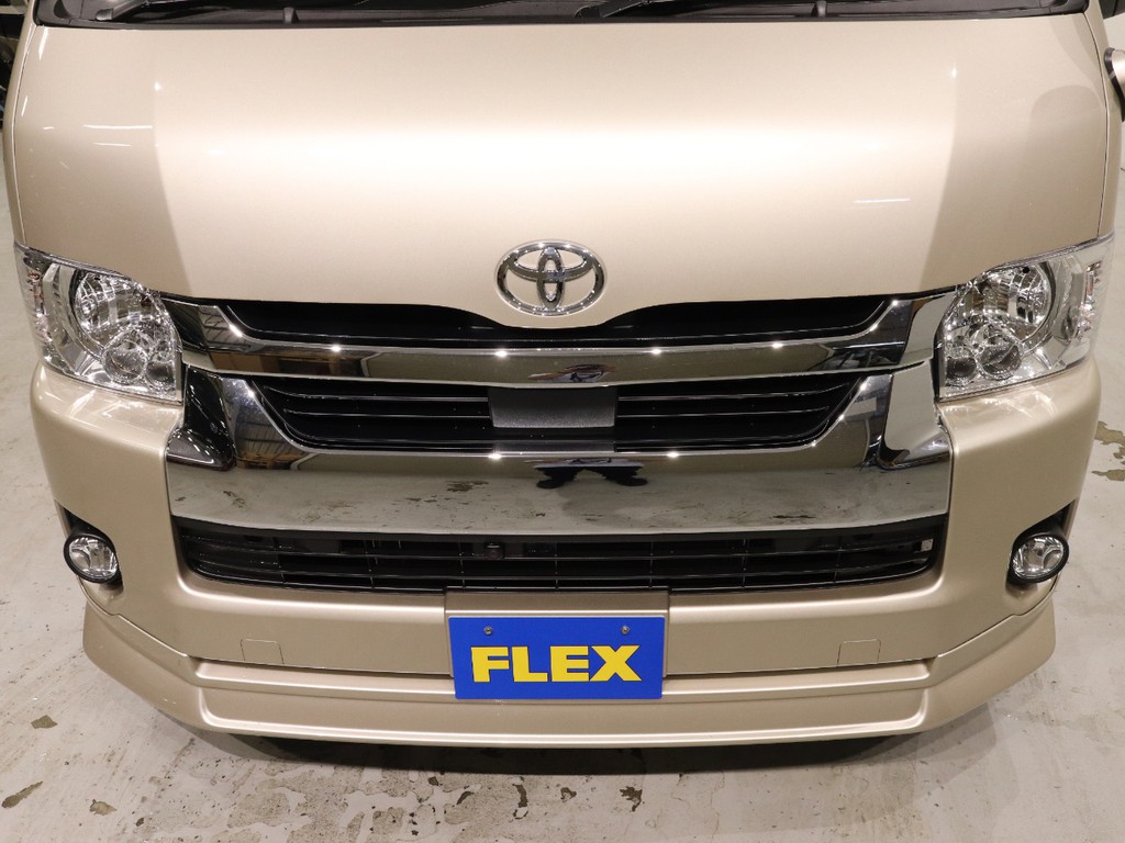 FLEXオリジナルフロントリップスポイラを装着！