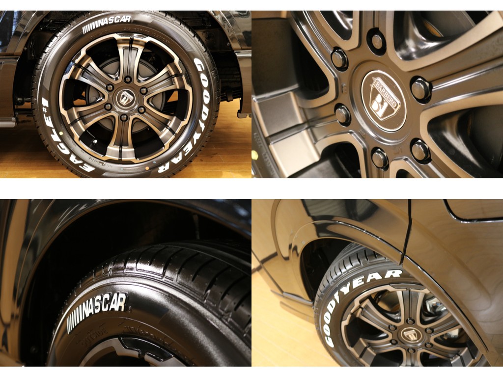 【人気のバルベロインストール☆】バルベロディープス17inc＆Goodyearナスカータイヤの組み合わせです☆