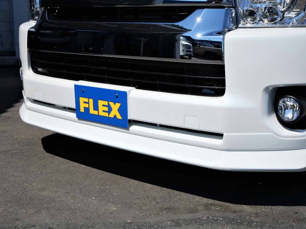 ＦＬＥＸオリジナルデルフィーノラインフロントスポイラー！