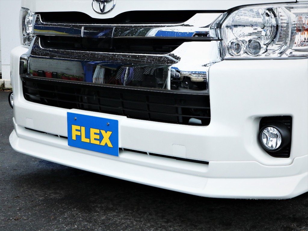 ＦＬＥＸオリジナルデルフィーノラインフロントスポイラー！