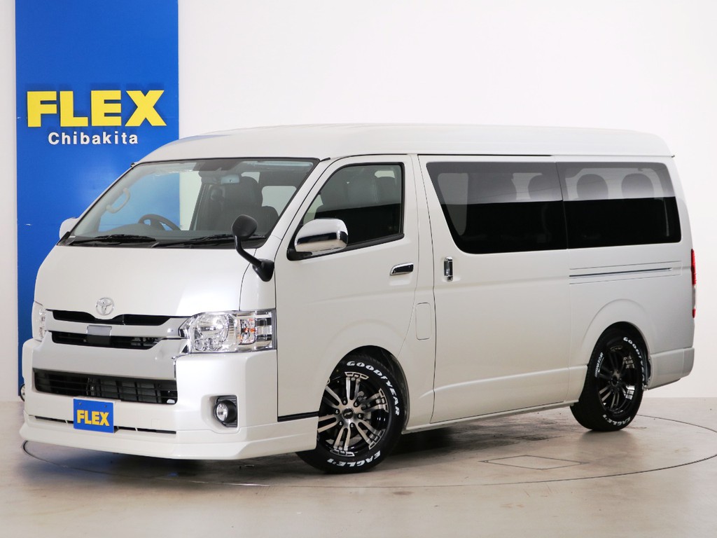 新車未登録　ハイエースワゴンＧＬ　ガソリン２ＷＤ　ＦＬＥＸオリジナル内装アレンジ【Ｖｅｒ１．５】！