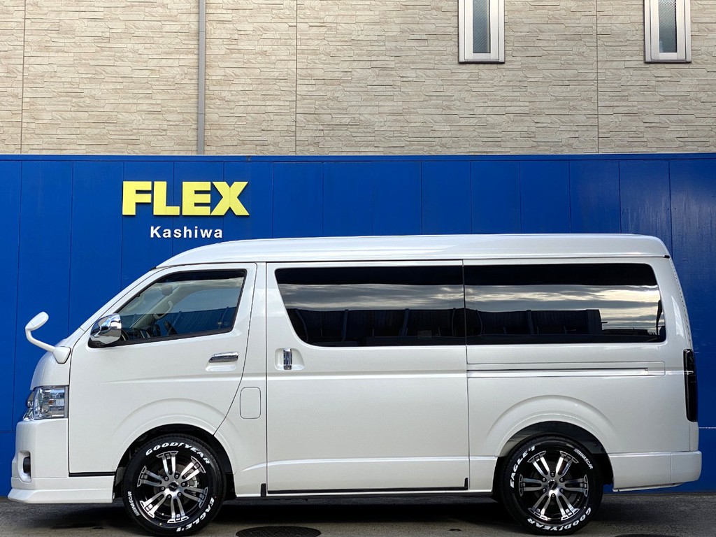 メーカーオプション パワースライドドア完備！！フルエアロなどの追加オーダーもお任せください！！