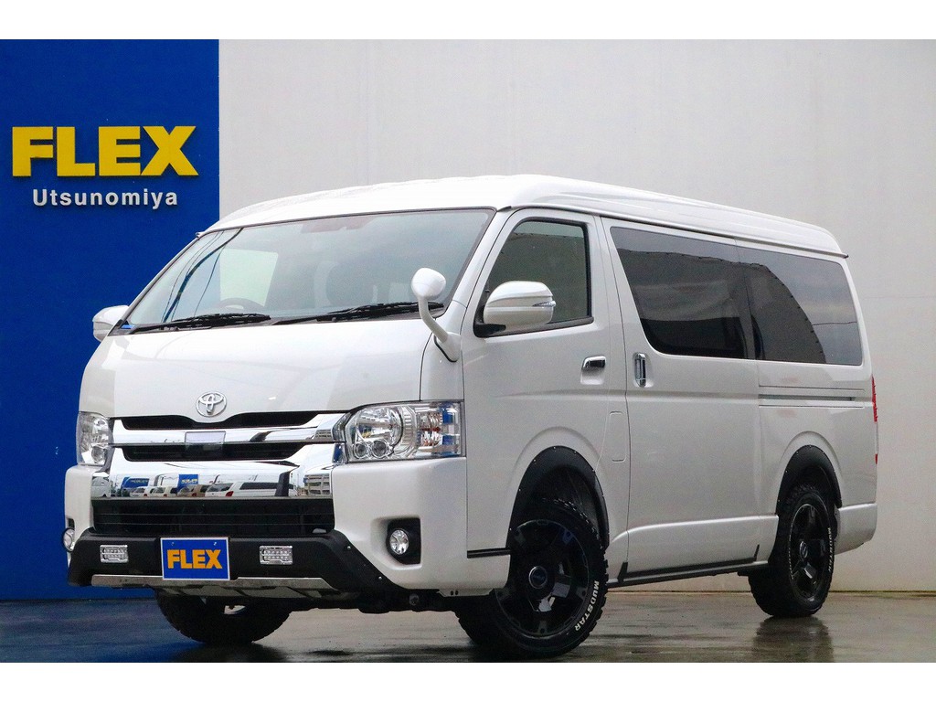 新車ハイエースワゴンＧＬ　４ＷＤ　Ｖｅｒ１＆オフロードスタイルが完成いたしました！！