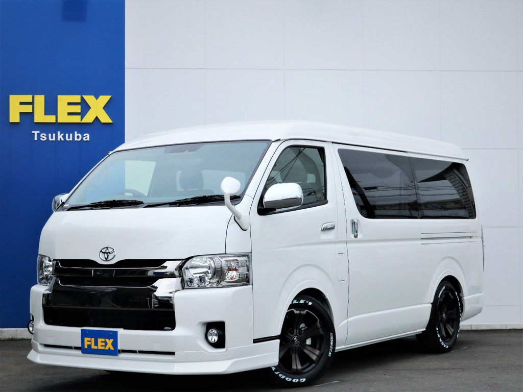 新車ハイエースＶスーパーＧＬ５人乗り２ＷＤディーゼル！特別仕様車ダークプライムが入庫！