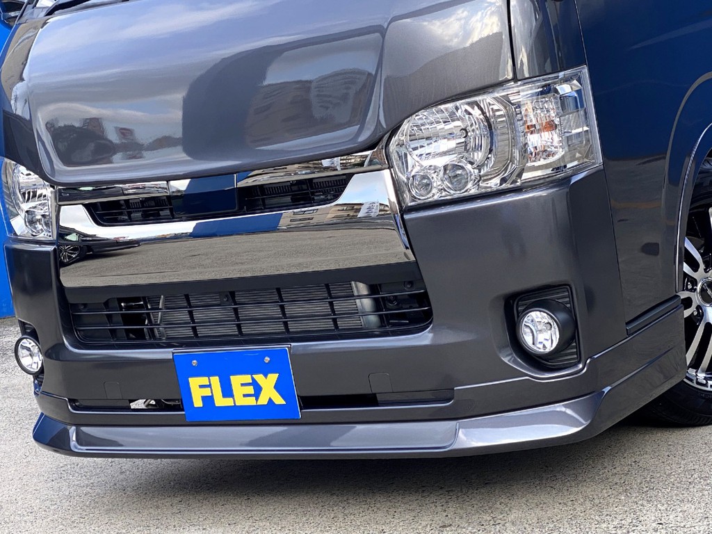 ＦＬＥＸオリジナル ＤｅｌｆｉｎｏＬｉｎｅフロントスポイラーをセット！！