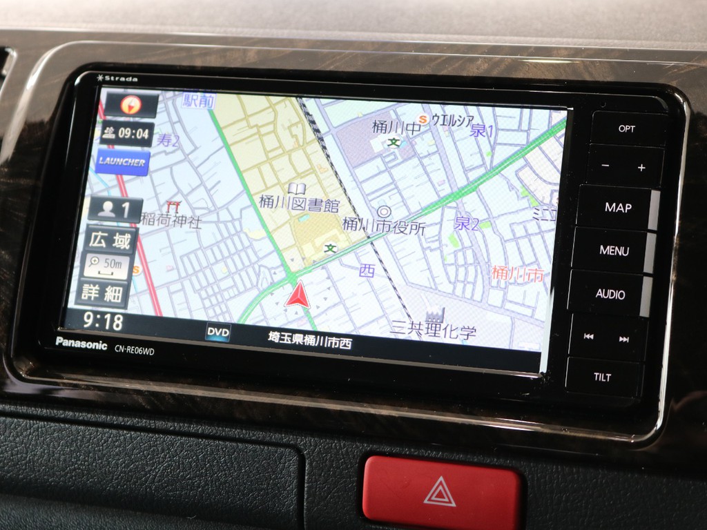 パナソニックストラーダSDナビ！※音楽録音.DVD再生.Bluetooth接続、フルセグ！