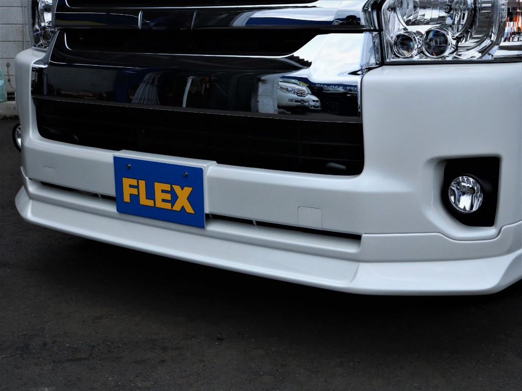 ＦＬＥＸオリジナルデルフィーノラインフロントスポイラー！