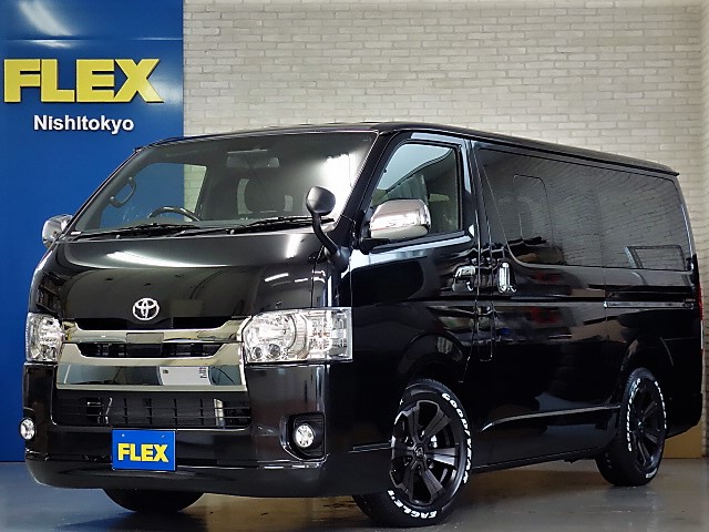 新車ハイエースＶダークプライムⅡナビパッケージ完成致しました！！店頭在庫車、即納車可能になります！！
