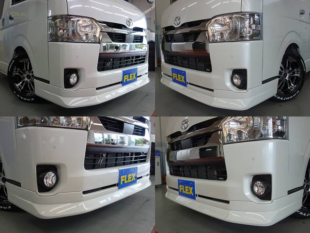 新型ハイエースＶダークプライムⅡナビパッケージ完成致しました！！即納車もご対応可能になります！！