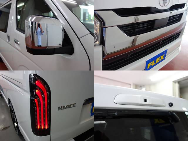 新型ハイエースＶダークプライムⅡナビパッケージ完成致しました！！即納車もご対応可能になります！！