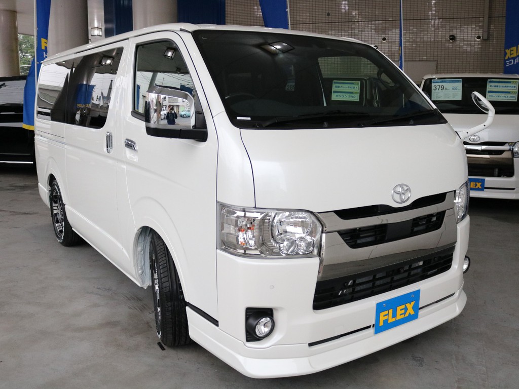 TOYOTAセーフティセンス搭載☆FLEXオリジナルDelfinoLineフロントスポイラ－☆