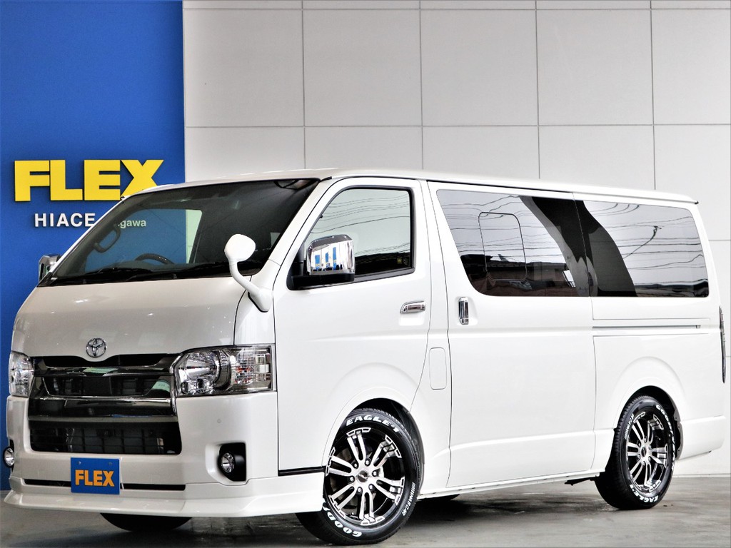 ◎新型新車◎　ハイエースS-GLダークプライムⅡ　2.8ディーゼルターボ2WD　メーカーオプション多数セットのお買い得車両♪即納車可能！！！