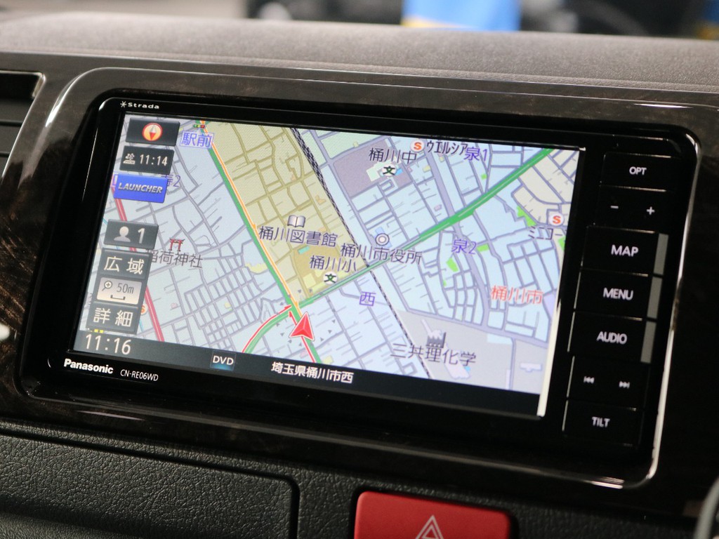 パナソニックストラーダSDナビ！※音楽録音.DVD再生.Bluetooth接続、フルセグ！