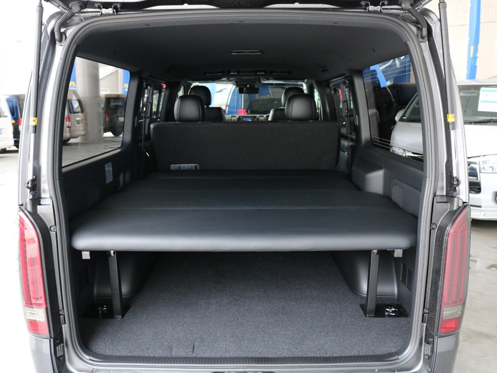 FLEXオリジナルベットキット！5段階に高さ調節可能！車中泊や荷物を積み込みたい方！ラゲッジスペースの目隠しにも☆使い方無限大！◎