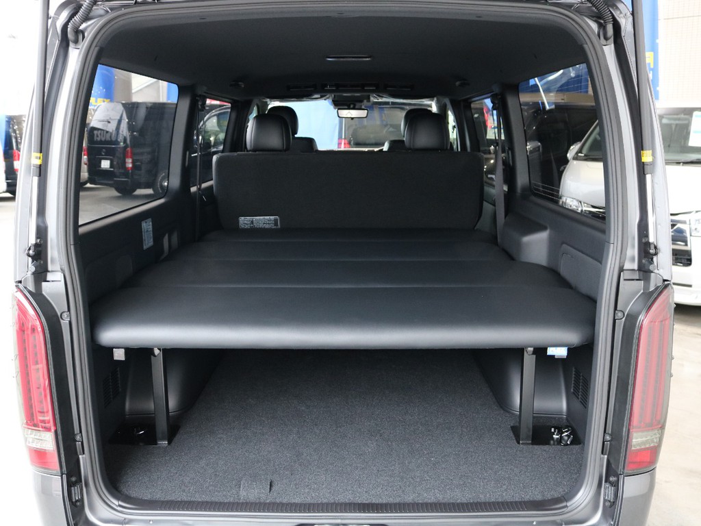5段階に高さ調節可能！FLEXオリジナルベットキット！車中泊にも◎荷物を積み込みたい方も◎荷室の目隠しにも◎