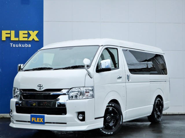 新車ハイエースＷ「ＧＬ」１０人乗り２ＷＤガソリン車！安全装備に優れた新型モデルが完成！