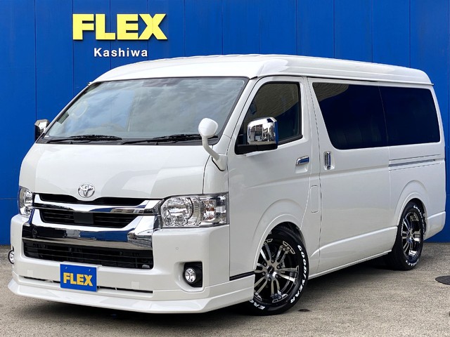 新型ハイエースワゴンＧＬ ＦＬＥＸオリジナルシートアレンジＶｅｒ１．５ トリプルナビが入庫しました！！