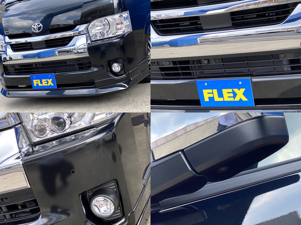 ＦＬＥＸオリジナルＤｅｌｆｉｎｏＬｉｎｅフロントスポイラーをセット！！安全装備が向上しましたよ☆