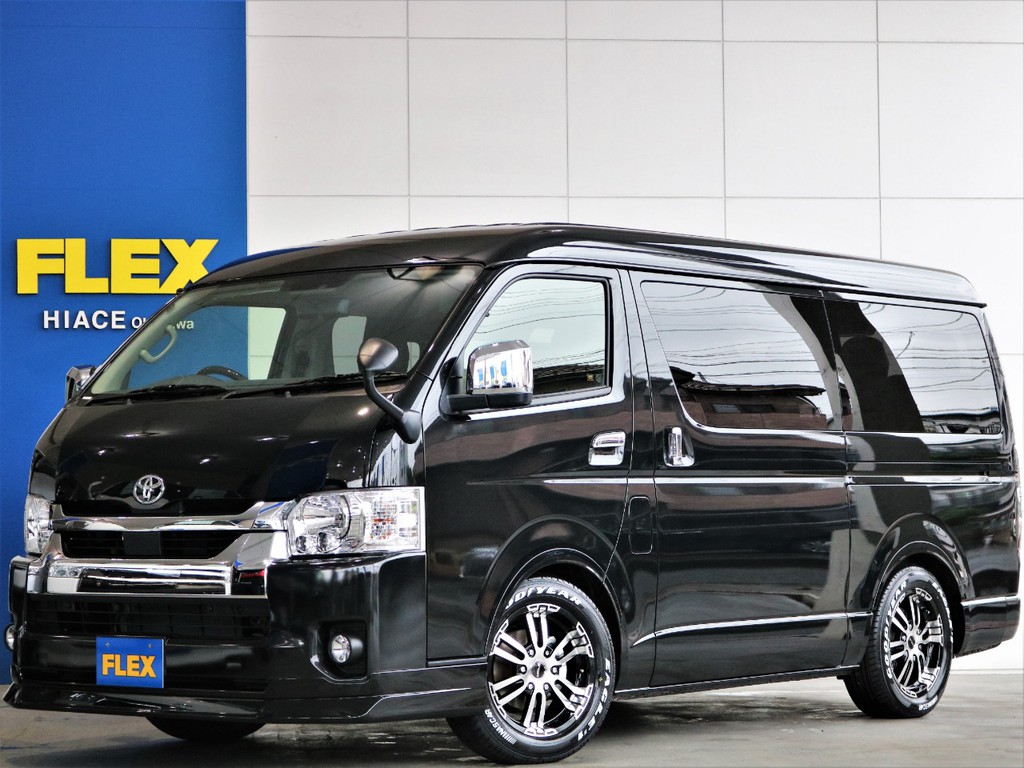◎新型新車◎ハイエース　ワゴンGL　バージョンⅡ内装架装車両　フルフラット等のシートアレンジ豊富架装♪ファミリーに人気のおススメパッケージ！