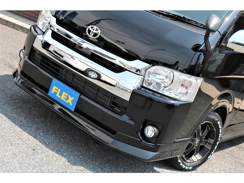 ＦＬＥＸスポイラーや設定に無いフォグランプも取付け済みです！