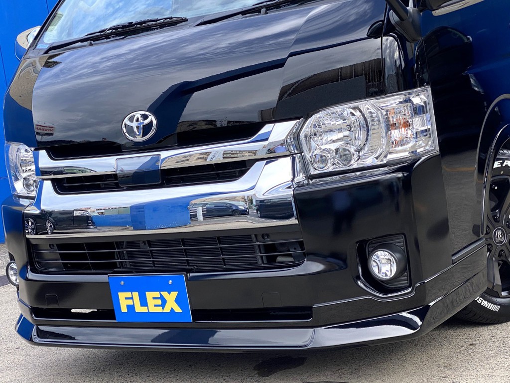 ＦＬＥＸオリジナル ＤｅｌｆｉｎｏＬｉｎｅフロントスポイラーをセット！！