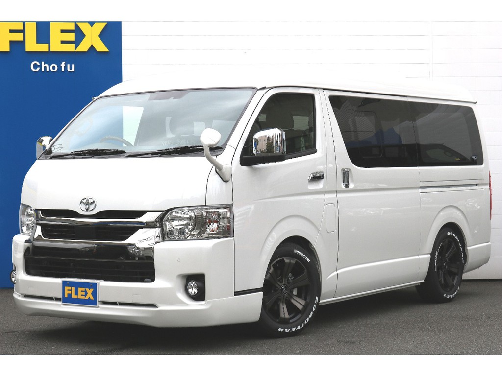 ハイエース調布店０４２４－４０－１１９１までお問い合わせください！新車ハイエースＶワイドスーパーＧＬダークプライムⅡ！２８００ｃｃディーゼルターボ２ＷＤ