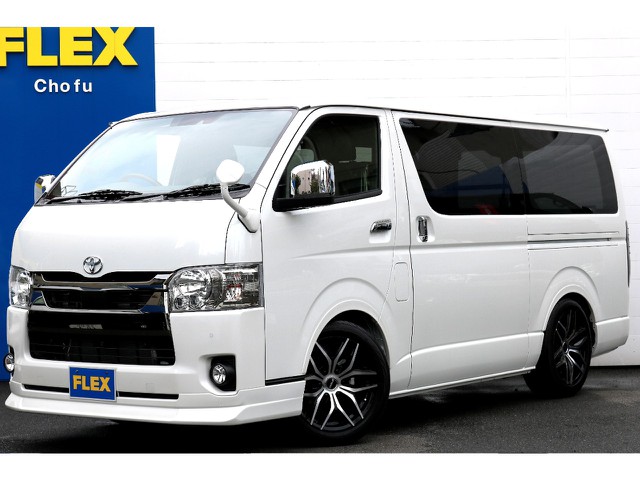 ハイエース調布店０４２４－４０－１１９１までお問い合わせください！新車ハイエースＶダークプライムⅡ２８００ｃｃディーゼルターボ２ＷＤ！ナビパッケージ！