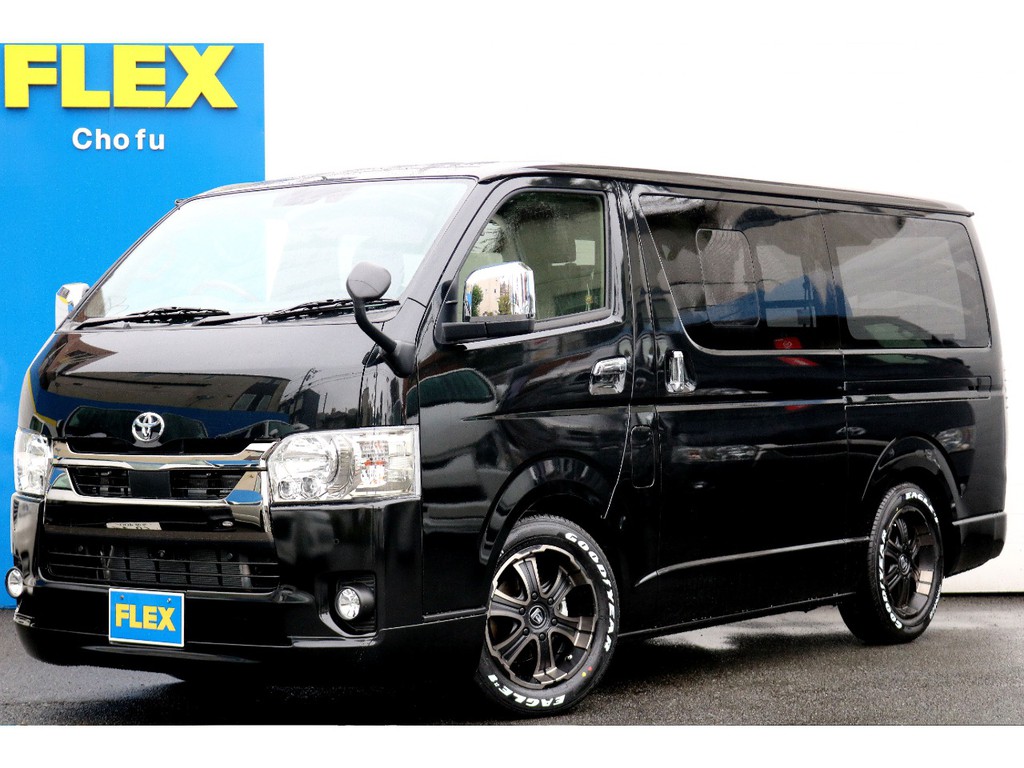 ハイエース調布店０４２４－４０－１１９１までお問い合わせください！新型新車ハイエースＶダークプライムⅡ２８００ｃｃディーゼルターボ２ＷＤ！