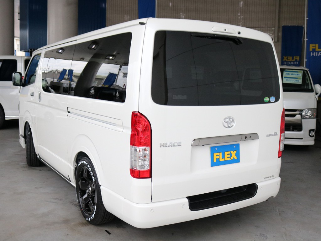 新型！ハイエース！S-GL！ダークプライムⅡ(特別仕様車)！パールホワイト！ディーゼル4WD！寒冷地仕様☆