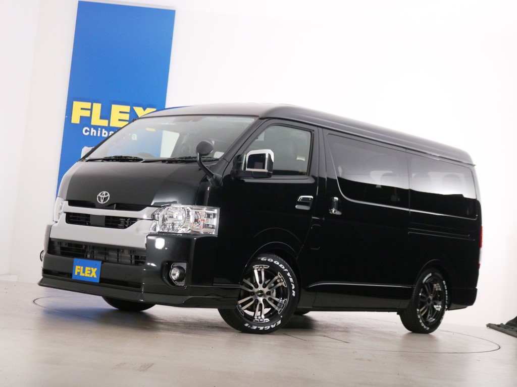 新車未登録　ハイエースワゴンＧＬ　一部改良後【新型】　ガソリン２ＷＤ　１０人乗り３ナンバー登録　内装アレンジ【アレンジＡ－Ｓ】！