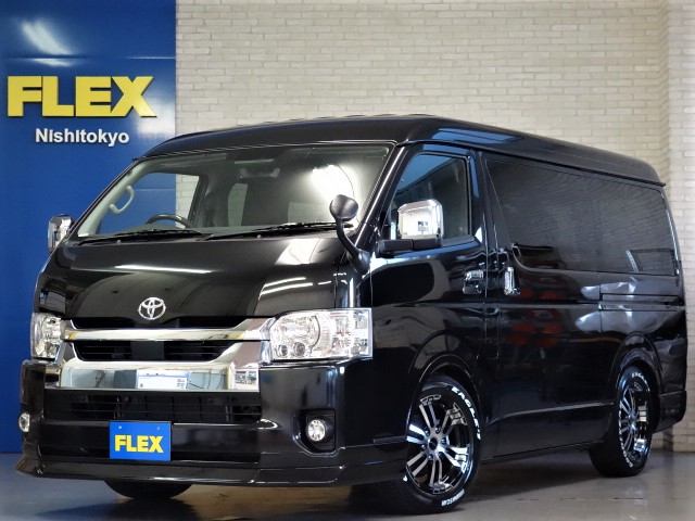 新型ハイエースＶｅｒ５シートアレンジツインナビパッケージ完成致しました！！店頭在庫車、即納車可能になります！！